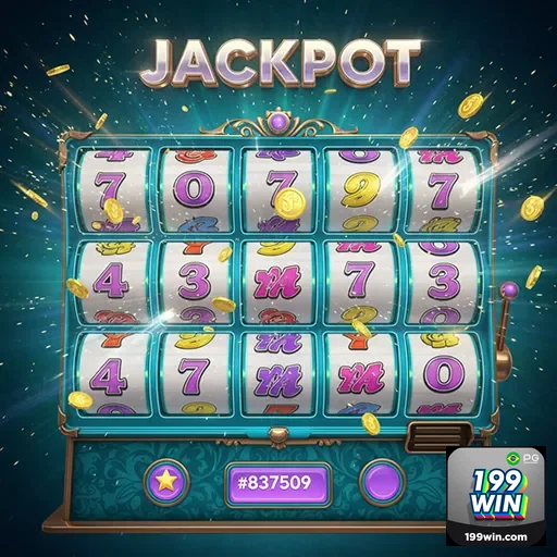 Usuário jogando slots na 199win Brasil, diversão contínua